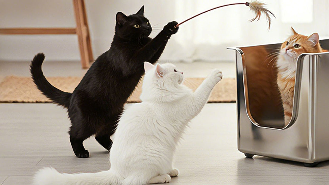 How to Make Your Stainless Steel Litter Box Quiet？ - PTLOM