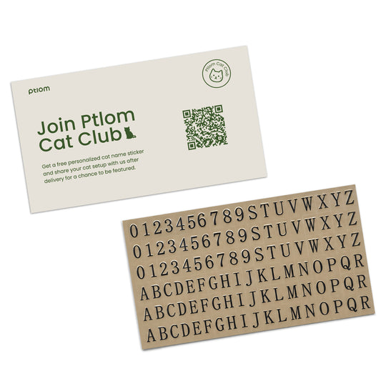 Free letter stick (Open to users willing to share moment) - PTLOM