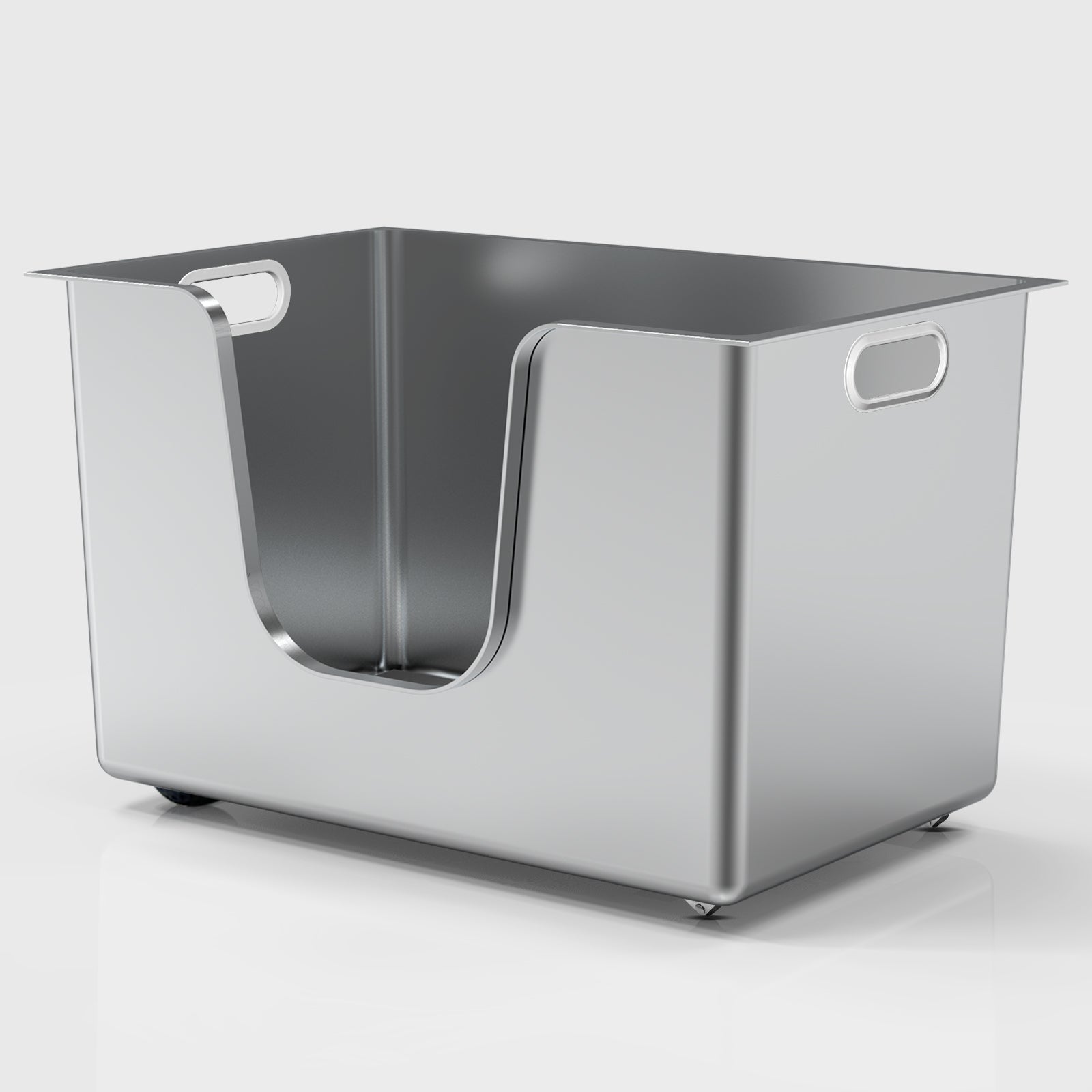 Ptlom High-Sided Cat Litter Box - Side Entry - XL